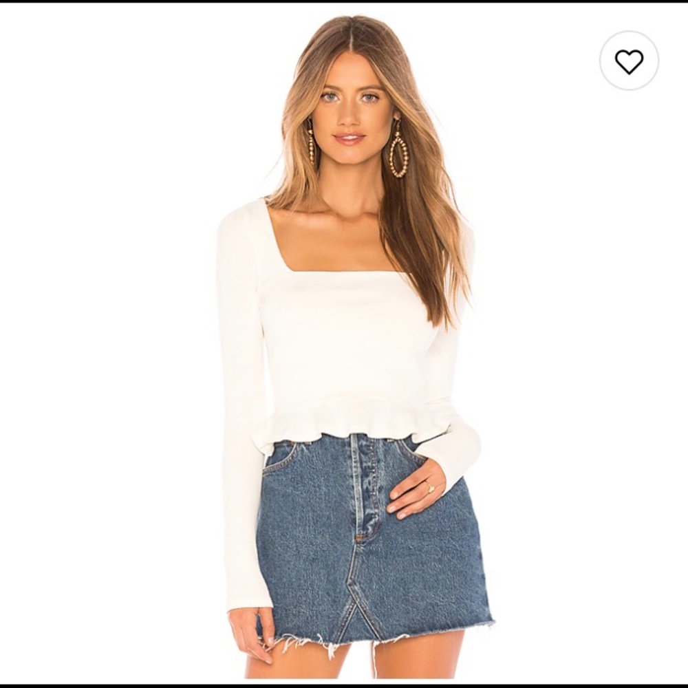 Revolve Cropped Sweater